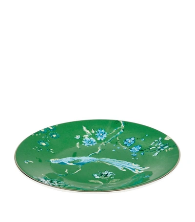 Wedgwood Chinoiserie Plate (18cm) In Green