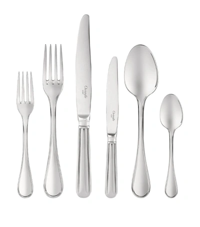 Christofle Albi Stainless Steel 36-piece Cutlery Set In Silver
