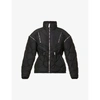 GIVENCHY QUILTED HIGH-NECK SHELL JACKET