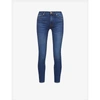 7 FOR ALL MANKIND THE SKINNY HIGH-RISE STRETCH-DENIM JEANS