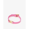 VALENTINO GARAVANI VLOGO LEATHER BRACELET