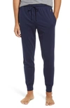 Polo Ralph Lauren Logo Jogger Pajama Pants In Cruise Navy