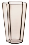 IITTALA ALVAR AALTO GLASS VASE