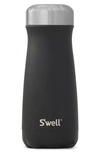 S'well 16-ounce Insulated Traveler Bottle In Onyx