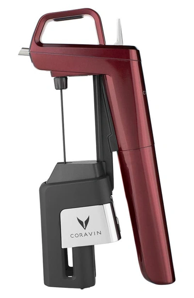 Coravin Timeless Six Plus Wine Preservation System In Burgundy