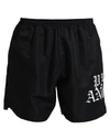 PALM ANGELS PALM ANGELS MAN BEACH SHORTS AND PANTS BLACK SIZE XL POLYESTER