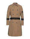 NEIL BARRETT NEIL BARRETT MAN OVERCOAT & TRENCH COAT CAMEL SIZE 36 COTTON, POLYESTER