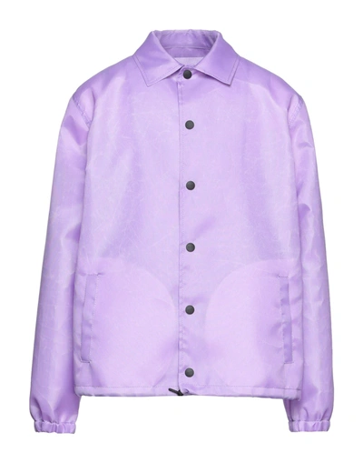 Msgm Jackets In Mauve