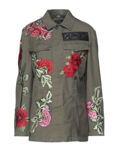 Philipp Plein Jackets In Green