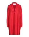 Harris Wharf London Coats In Red
