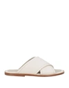 Maison Margiela Sandals In Ivory