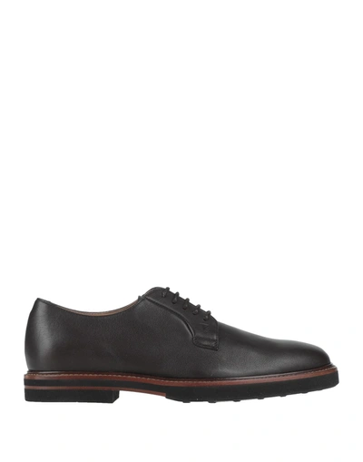 Tod's Lace-up Shoes In Brown