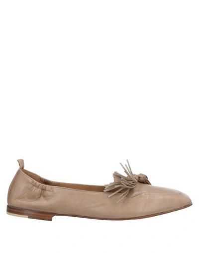 Pomme D'or Loafers In Beige