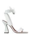 L'autre Chose Sandals In White