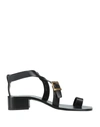 Maison Margiela Wood Sandals - Atterley In Black