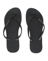 Havaianas Toe Strap Sandals In Black