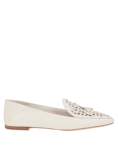 Tory Burch Loafers In White
