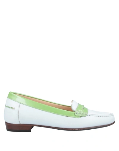 A.testoni Loafers In White