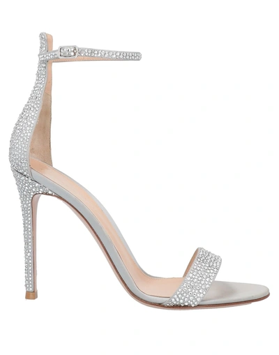 Gianvito Rossi Sandals In Grey