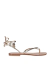 MODA POSITANO TOE STRAP SANDALS