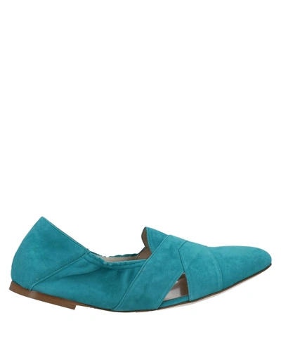 A.testoni Loafers In Blue