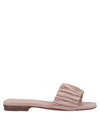Santoni Sandals In Pink