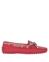 Tod's Loafers In Red