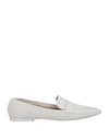 Pomme D'or Loafers In White