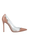 Gianvito Rossi Pumps In Camel