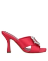 Aldo Castagna Sandals In Red