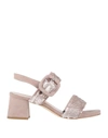 Loretta Pettinari Sandals In Beige