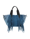 Maury Handbags In Slate Blue