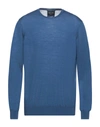 Giorgio Armani Sweaters In Blue