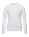 Alpha Studio Sweaters In White