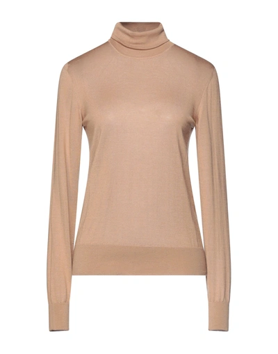 Dolce & Gabbana Turtlenecks In Sand