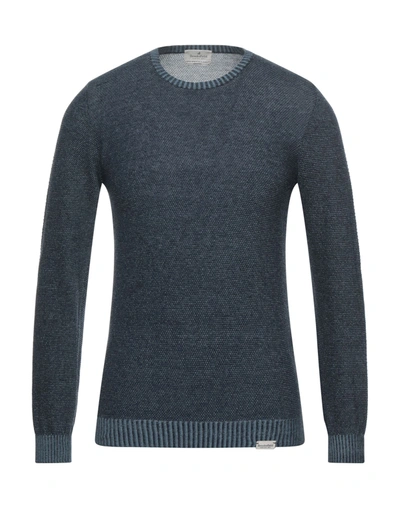 Brooksfield Sweaters In Blue