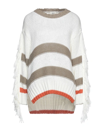 Akep Sweaters In White