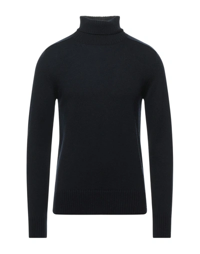 Paolo Pecora Turtlenecks In Dark Blue