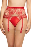 DITA VON TEESE JULIE'S ROSES SUSPENDERS