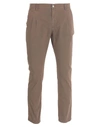 Grey Daniele Alessandrini Pants In Brown