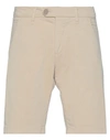Roy Rogers Roÿ Roger's Man Shorts & Bermuda Shorts Beige Size 31 Cotton, Elastane