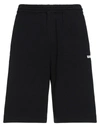 Msgm Shorts & Bermuda Shorts In Nero