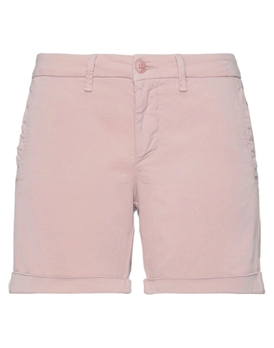 Blauer Woman Shorts & Bermuda Shorts Blush Size 31 Cotton, Elastane In Pink