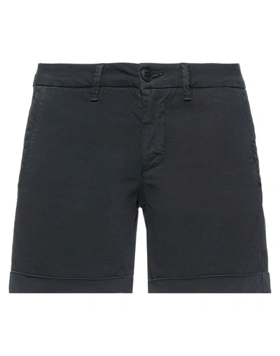 Blauer Woman Shorts & Bermuda Shorts Black Size 27 Cotton, Elastane
