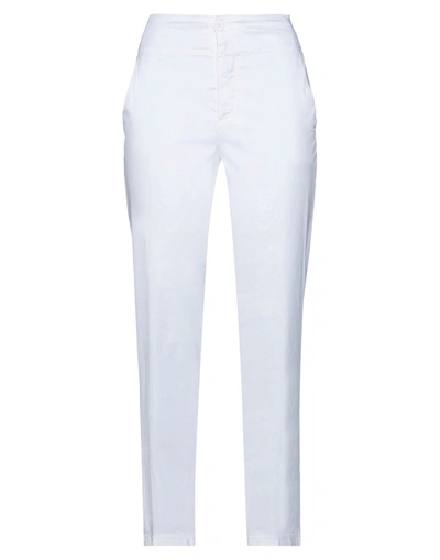 European Culture Pants In White