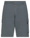 Lyle & Scott Man Shorts & Bermuda Shorts Lead Size 30 Cotton In Grey