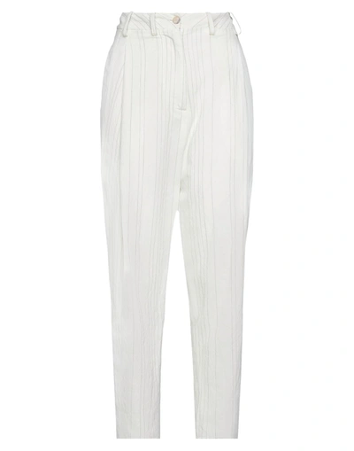 Masnada Pants In White