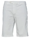 Seventy Sergio Tegon Man Shorts & Bermuda Shorts Light Grey Size 36 Cotton, Elastane
