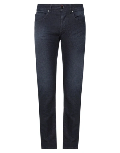 Addiction Italian Couture Pants In Dark Blue