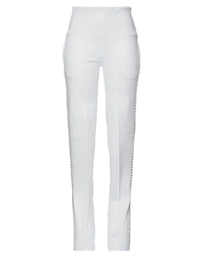 Philipp Plein Pants In White